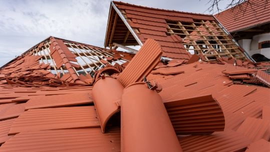 Notdienst für Schäden am Dach